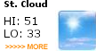 Click here for current weather conditions and five day forecast.